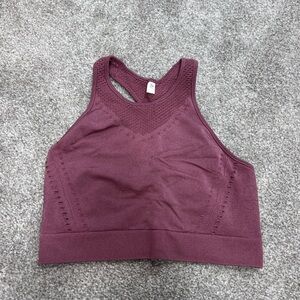 Purple Racerback Tank Top